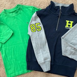 Boys Timmy Hilfiger shirt bundle.